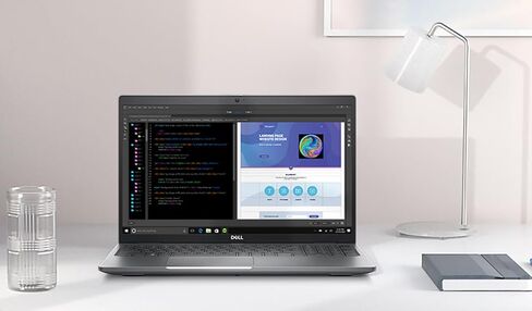 كمبيوتر محمول Dell Precision 3580 Mobile Workstation (شاشة لمس FHD مقاس 15.6 بوصة، Intel 10-Core i7-1355U، ذاكرة الوصول العشوائي 32 جيجابايت، 1 تيرابايت SSD) للأعمال، المهندس، الإضاءة الخلفية، كاميرا ويب IR 1080p، 2xThunderbolt 4، Wi-Fi 6E، Win 11 Pro in Kuwait