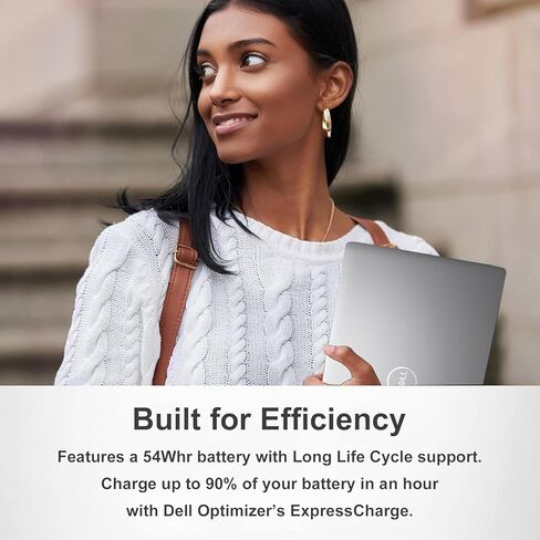 كمبيوتر محمول Dell Latitude 5550 5000 Business AI (15.6 بوصة FHD، Intel 12-Core Ultra 5 125U (> i7-1355U)، ذاكرة الوصول العشوائي DDR5 سعة 16 جيجابايت، 256 جيجابايت SSD)، إضاءة خلفية، بصمة الإصبع، كاميرا ويب IR 1080p، 2X Thunderbolt 4، Win 11 Pro in Kuwait