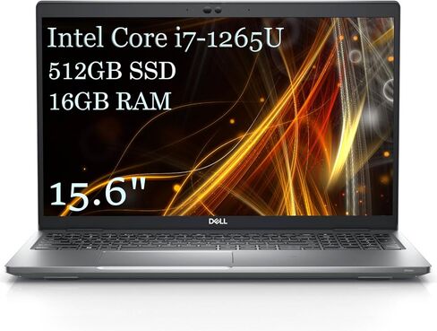 كمبيوتر محمول Dell Latitude 5530 مقاس 15.6 بوصة FHD Business Netbook i7، Intel Core i7-1265U حتى 4.8 جيجا هرتز، ذاكرة الوصول العشوائي 16 جيجا DDR4، 512 جيجا SSD، HDMI، لوحة مفاتيح بإضاءة خلفية Windows 11 Pro (متجدد) in Kuwait