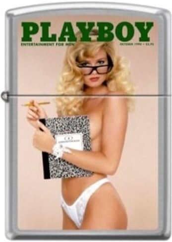 ZIPPO Custom Playboy أكتوبر 1990 غطاء ولاعة مقاومة للرياح in Saudi Arabia