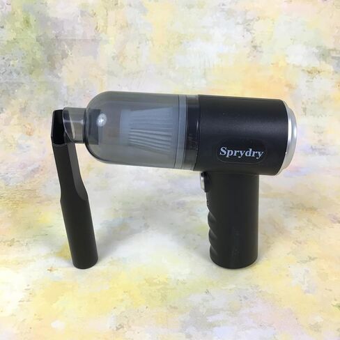 المكانس الكهربائية المحمولة Sprydry – حجم صغير، قبضة مريحة، تزيل بشكل فعال الغبار الناعم والحطام وشعر الحيوانات الأليفة. in Kuwait