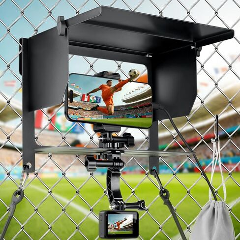 Universal Cell Phone and Camera Mount Kit for Sports Recording, Compatible with iPhone, GoPro, Samsung, Mevo Start, Insta360, Fence Mounting System in Saudi Arabia