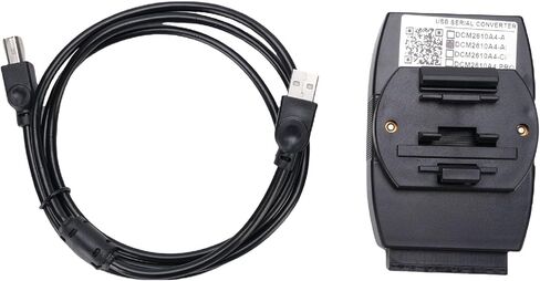 محول Fafeicy USB إلى 4 اتجاهات 485، محول تسلسلي رقمي معزول من الدرجة الصناعية مع تصميم خلفي، لأجهزة RS485 مثل آلات البيع وأجهزة PLC in Kuwait