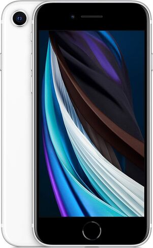 Apple iPhone SE (2nd Generation), 128GB, White, Unlocked (Renewed Premium) in Saudi Arabia