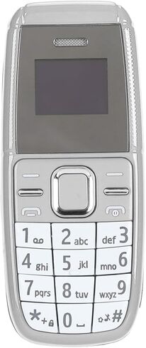 Mini Mobile Phone Unlocked, 2G GSM BT Smallest Cell Phone with Dual SIM Card, Pocket Low Radiation Dialer Music Player with Voice Changer for Teens,Kids,Senior (Grey) in Kuwait