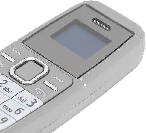 Mini Mobile Phone Unlocked, 2G GSM BT Smallest Cell Phone with Dual SIM Card, Pocket Low Radiation Dialer Music Player with Voice Changer for Teens,Kids,Senior (Grey) in Kuwait