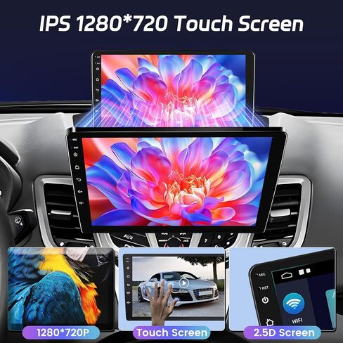 [8 Core 4+64G] ترقية راديو Android لسيارة Ford Fiesta 2009-2014: شاشة لمس IPS مقاس 9 بوصات ستيريو Carplay - نموذج سيارة ثلاثي الأبعاد، مروحة تبريد، 5G/WiFi، DSP Hi-Res، تصميم واجهة مستخدم مخصص، GPS + كاميرا احتياطية AHD in Saudi Arabia
