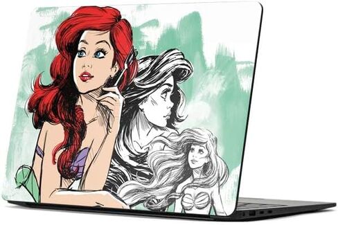 Skinit Decal Laptop Skin Compatible with Surface Laptop 7 15in - Officially Licensed Disney The Little Mermaid Ariel Part of Your World Design in Saudi Arabia