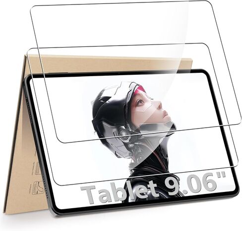 واقي شاشة مكون من عبوتين متوافق مع ZTE RedMagic Astra Tablet 9.06 بوصة، [وضوح عالي الدقة] [9 صلابة] [مضاد للخدش] زجاج مقسى in Kuwait