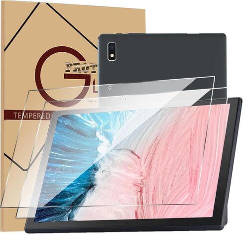 قطعتان من واقي الشاشة الزجاجي المقسى لجهاز AOCWEI B29 X900/ BYYBUO SmartPad A10_L Tablet 10.1/ KADYBE D115/ EITOMIN D115/ YLEEBG TAB10/ FIEKVE JF1001/ GOODTEL G10/ DEERTiME E6/ JUEDUR R900 in Kuwait