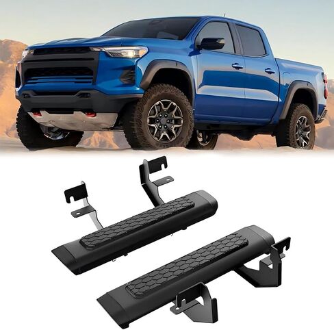 2 قطعة خطوات جانبية EZ مناسبة لـ 2018-2025 2026 جيب رانجلر JL 2-Door أو JL 4-Door ملحقات لوحات الجري للباب الأمامي in Kuwait