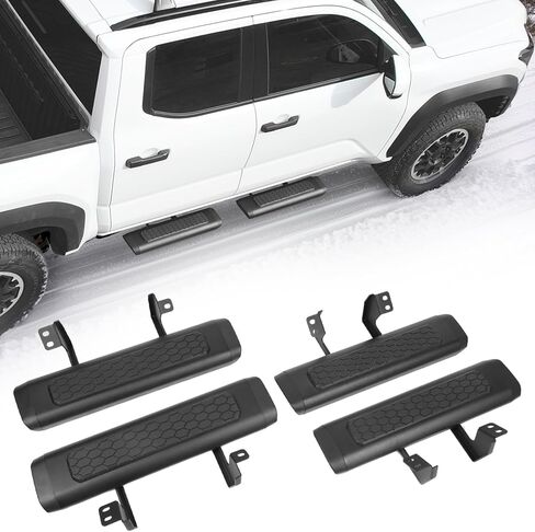 2 قطعة خطوات جانبية EZ مناسبة لـ 2018-2025 2026 جيب رانجلر JL 2-Door أو JL 4-Door ملحقات لوحات الجري للباب الأمامي in Kuwait