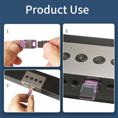 Micro SD TF Memory Card Kit Male-to-Female Extension Adapter PCBA Card Reader Suitable for Car Phones, 3D Printers, Raspberry Pi (50pcs) in Saudi Arabia