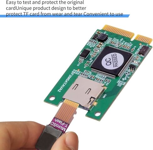 Micro SD TF Memory Card Kit Male-to-Female Extension Adapter PCBA Card Reader Suitable for Car Phones, 3D Printers, Raspberry Pi (50pcs) in Saudi Arabia