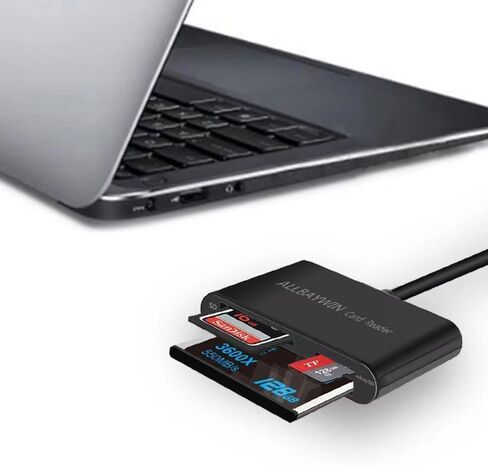 USB قارئ بطاقات SD USB 3.0 قارئ بطاقات الذاكرة الكاتب محول بطاقة فلاش المدمجة ل CF/SD/TF مايكرو SD/بطاقة صغيرة للرياح in Saudi Arabia