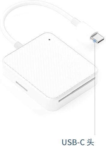 Upgrade 4-Slot Type-c Plug M2/ SD/XD/SM Smart Media Card Reader Adapter in Saudi Arabia