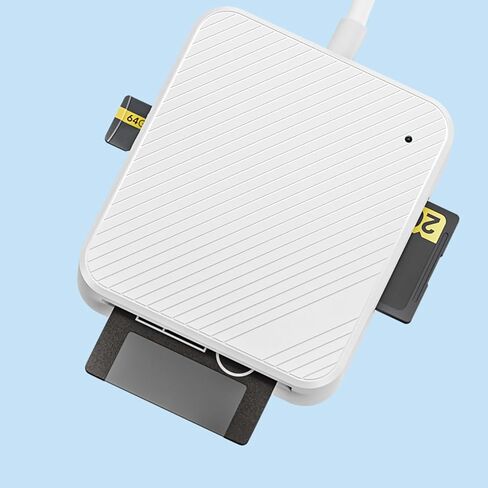 Upgrade 4-Slot Type-c Plug M2/ SD/XD/SM Smart Media Card Reader Adapter in Saudi Arabia