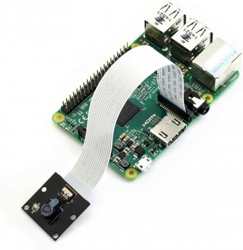 AmpOhm360 5MP OV5647 Camera Module for Raspberry Pi Compatible with All Pi Models for DIY IoT and Maker Projects SKU-11297 in Kuwait