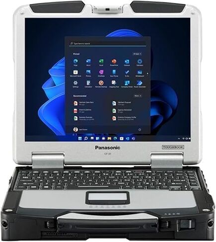 Panasonic Toughbook CF-31 MK6 Core i7-7600U 2.80GHz vPro, 13.1" XGA Touch, 32GB RAM, 512GB SSD, Intel Wi-Fi, Bluetooth, TPM 2.0, 4G LTE, dGPS, DVD, Emissive Backlit Keyboard, Windows 11 Pro (Renewed) in Saudi Arabia