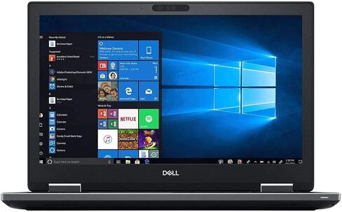 Dell Precision 7530 17.3 بوصة FHD Xeon E-2176M 2.9 جيجا هرتز، 32 جيجا رام، 512 جيجا SSD، Windows 11 Pro 64Bit، CAM، NVIDIA Quadro P1000 4 جيجا (متجدد) in Saudi Arabia