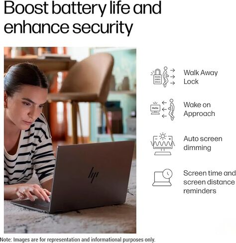 كمبيوتر محمول HP OmniBook X Flip Next Gen AI 16، Intel Ultra 9-288V، ذاكرة الوصول العشوائي LPDDR5x سعة 32 جيجابايت، 2 تيرابايت SSD PCIe، شاشة لمس 16 بوصة 3K (2880x1800)، Intel Arc 140V، لوحة مفاتيح بإضاءة خلفية، W11 Pro، Eclipse Gray in Kuwait