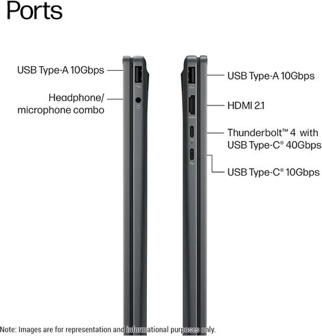 كمبيوتر محمول HP OmniBook X Flip Next Gen AI 16، Intel Ultra 9-288V، ذاكرة الوصول العشوائي LPDDR5x سعة 32 جيجابايت، 2 تيرابايت SSD PCIe، شاشة لمس 16 بوصة 3K (2880x1800)، Intel Arc 140V، لوحة مفاتيح بإضاءة خلفية، W11 Pro، Eclipse Gray in Kuwait