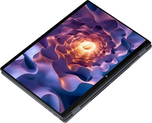 كمبيوتر محمول HP OmniBook X Flip Next Gen AI 16، Intel Ultra 9-288V، ذاكرة الوصول العشوائي LPDDR5x سعة 32 جيجابايت، 2 تيرابايت SSD PCIe، شاشة لمس 16 بوصة 3K (2880x1800)، Intel Arc 140V، لوحة مفاتيح بإضاءة خلفية، W11 Pro، Eclipse Gray in Kuwait