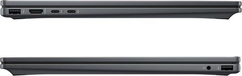كمبيوتر محمول HP OmniBook X Flip Next Gen AI 16، Intel Ultra 9-288V، ذاكرة الوصول العشوائي LPDDR5x سعة 32 جيجابايت، 2 تيرابايت SSD PCIe، شاشة لمس 16 بوصة 3K (2880x1800)، Intel Arc 140V، لوحة مفاتيح بإضاءة خلفية، W11 Pro، Eclipse Gray in Kuwait