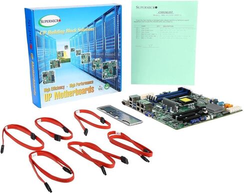 Supermicro X11SSH-LN4F Server Motherboard - Intel Chipset - Socket H4 LGA-1151 - Retail Pack in Saudi Arabia