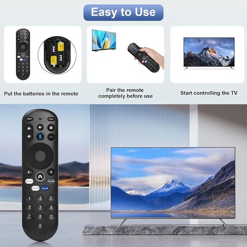جهاز تحكم عن بعد صوتي بديل مناسب لتلفزيون Pioneer Xumo، متوافق مع CP-RC1NA-23 PN43-751-24U PN50-751-24U PN55-751-24U PN65-751-24U in Saudi Arabia