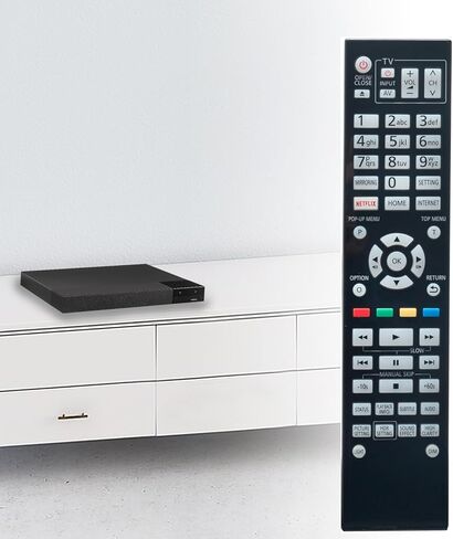 N2QAYA000172 Replace Remote Control with Backlit Keys fit for Panasonic 4K Ultra HD Blu-ray Player DP-UB9000 DP-UB9000P1K DP-UB9000E DPUB9000GN1 DP-UB9000EGK DP-UB9004 820EBK in Saudi Arabia