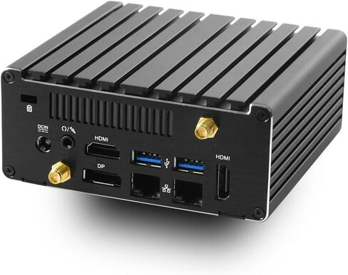 كمبيوتر Jetway JBC313U591Z-316R Braswell Celeron N3160 ثنائي الشبكة المحلية بدون مروحة NUC in Kuwait