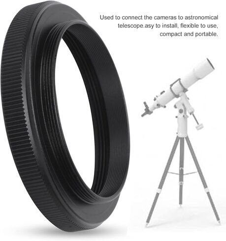 to M48 Adapter, Astronomical Telescope Adapter Ring Stable Performance Aluminum Alloy for Astronomical Telescope in Saudi Arabia
