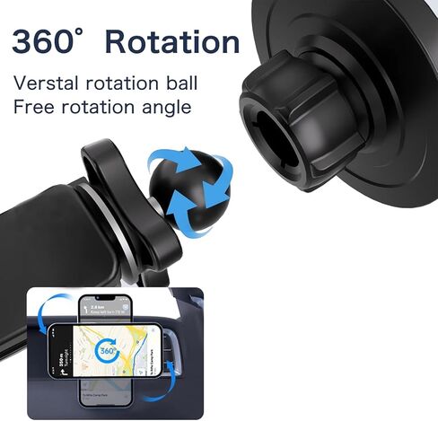 Air Vent Clips for Car Mount,Sturdy Vent Grip for Most Car Phone Holder&Wireless Car Charger-Car Air Vent Clip Only/Compatible with RAM Mounts Joint Ball Diameter 0.67 inch/17mm Devices in Saudi Arabia