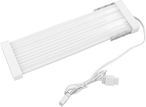 مجموعة غطاء كابل تمديد PSU، مجموعة شريط LED مضيء لكابلات وحدة معالجة الرسومات واللوحة الأم للكمبيوتر الشخصي، 5 فولت 3 دبوس ARGB مزامنة، كابل سيليكون قابل للانحناء لإمداد طاقة بطاقة الرسومات للوحة الأم للكمبيوتر الشخصي in Kuwait