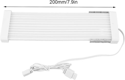 مجموعة غطاء كابل تمديد PSU، مجموعة شريط LED مضيء لكابلات وحدة معالجة الرسومات واللوحة الأم للكمبيوتر الشخصي، 5 فولت 3 دبوس ARGB مزامنة، كابل سيليكون قابل للانحناء لإمداد طاقة بطاقة الرسومات للوحة الأم للكمبيوتر الشخصي in Kuwait