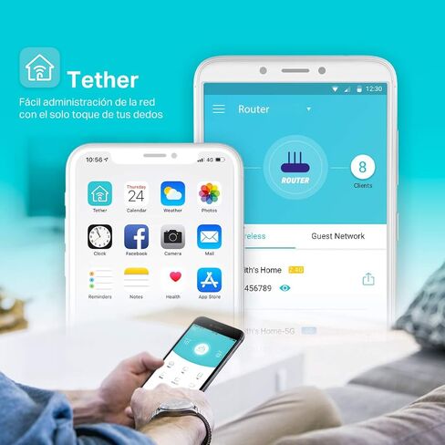 راوتر TP-Link Archer C50 IEEE 802.11ac Ethernet اللاسلكي (متجدد) in Saudi Arabia