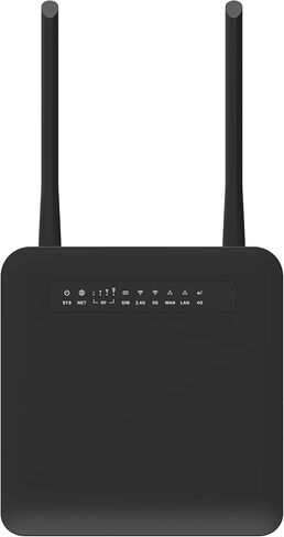 راوتر AC1200 ثنائي النطاق واي فاي مع Cat6، 4 منافذ جيجابت إيثرنت، EasyMesh، WiFi للضيوف، دعم VPN، سرعة 1200 ميجا بت في الثانية in Saudi Arabia