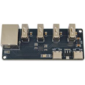 USB إلى 1 منفذ جيجابت إيثرنت و4 منافذ USB 2.0 مهايئ توزيع وحدة توسيع متعددة الوظائف لنقل البيانات المستقرة in Kuwait