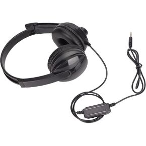 سماعات رأس للألعاب، سماعة رأس مع ميكروفون PC ‑3033 أغطية أذن ناعمة متعددة الوظائف مع ميكروفون للكمبيوتر الشخصي 3.5 ملم سماعات ألعاب ستيريو محيطية للكمبيوتر المحمول in Kuwait