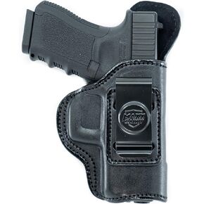 حافظة مسدس جلدية Maxx Carry IWB لـ Walther PPQ، PPQ M2، PPQ .45 | كانيك TP9SF النخبة | إف إن إف إن إكس 45 | إتش آند كيه إتش كيه 45، يو إس بي 9 ملم و40 إس آند دبليو | سيج سوير P250 كومباكت in Kuwait