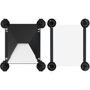 حامل Starlink Gen 3، حامل سيارة محمول متوافق مع Starlink Gen 3 وStarlink Mini، سقف RV قابل للإزالة ودعامة نافذة السيارة للتخييم والسفر والقارب - لا يتطلب الحفر in Kuwait