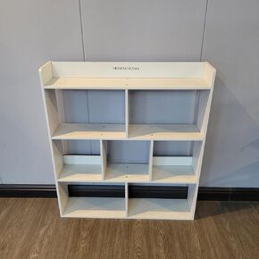 SEDESUAVISO Bookcases – Seven-Compartment Open Shelf, Versatile for Home/Office Use in Saudi Arabia
