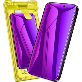 واقي شاشة للخصوصية Fotbor لهاتف iPhone 16 Pro Max، عبوتان من اللون الأرجواني المتدرج المضاد للتجسس والضوء الأزرق 7H طبقة خاصة [صينية المحاذاة التلقائية]، حافظة مضادة للتقشير ومضادة للكسر in Kuwait