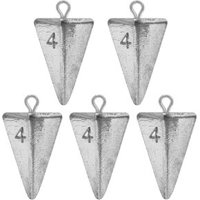 Pyramid Sinkers Fishing Weights Sinkers for Saltwater Fishing Weights Fishing Gear Tackle 1oz 2oz 3oz 4oz 5oz in Saudi Arabia