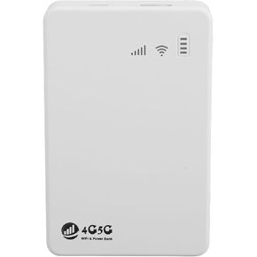 4G LTE Mobile Hotspot, 300Mbps Portable Wi Fi Hotspot with SIM Card Slot, Pocket Travel Wi Fi with 10m Wi Fi Distance, Support 10 Users in Saudi Arabia