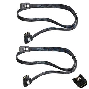 كابل SAS-A SAS-B SATA M246M 0M246M متوافق مع De II Poweredge R610 R710 H700 Packof 2 in Kuwait