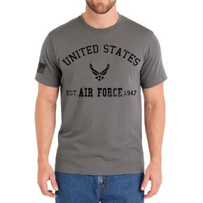 Icon Sports Mens U.S. Navy Graphic Logo Short Sleeve Cotton T-Shirt in Saudi Arabia
