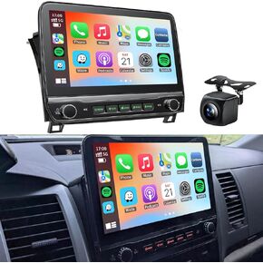 4+64G Car Radio Stereo for Toyota Tundra 2007 2008 2009 2010 2011 2012 2013 Toyota Sequoia 2008-2019, WiFi CarPlay Android Auto GPS Navi Touchscreen Volume Knob Fit OEM Backup Camera SWC JBL in Kuwait