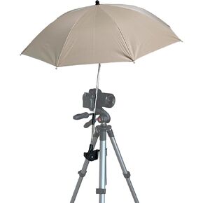 Tripod Umbrella with 360° Clamp, All-Weather Studio & Outdoor Photography, Filming, Observation (White) in Saudi Arabia